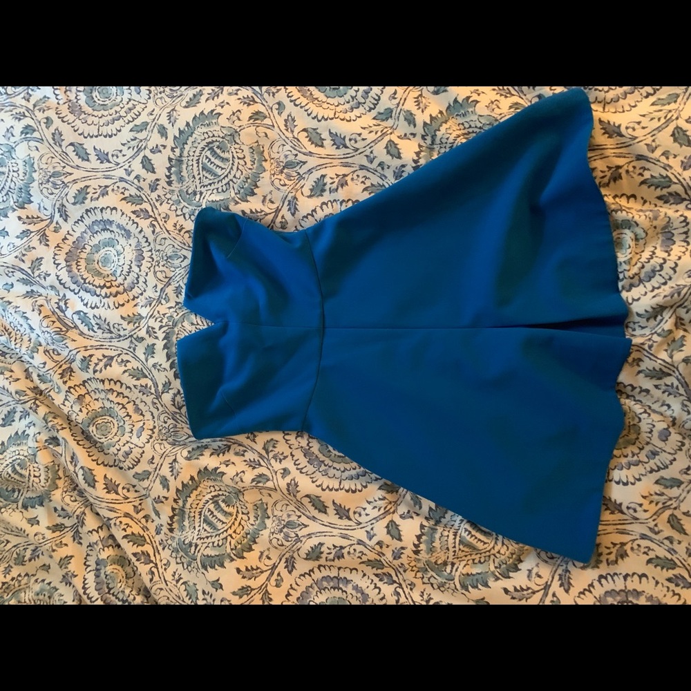 Likely Blue Strapless Dress
